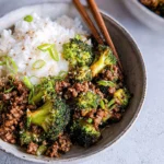 Easy Ground Beef and Broccoli 113 Easy-Ground-Beef-and-Broccoli-Recipe
