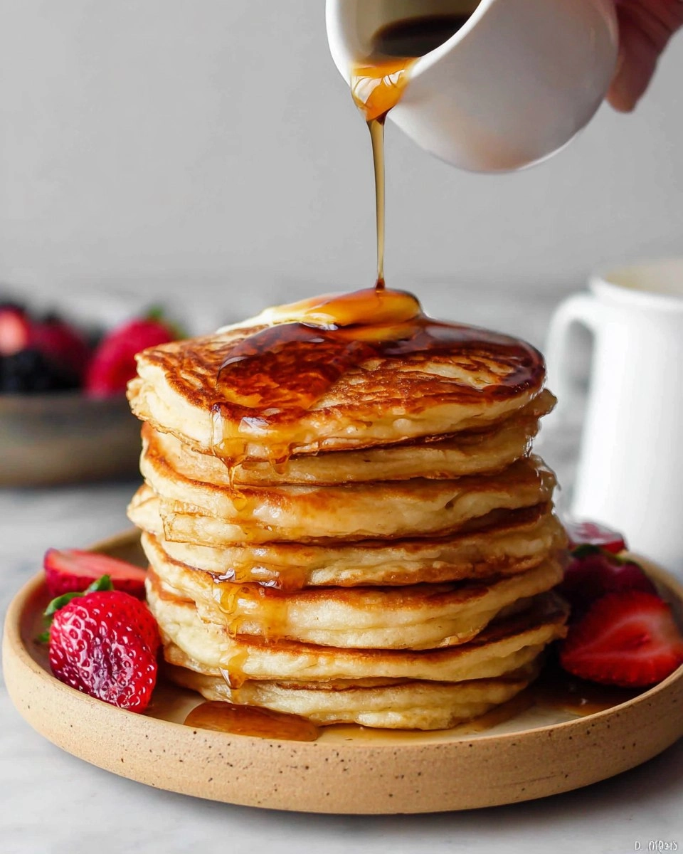 Fluffy Buttermilk Pancakes (Base Recipe for Any Topping)