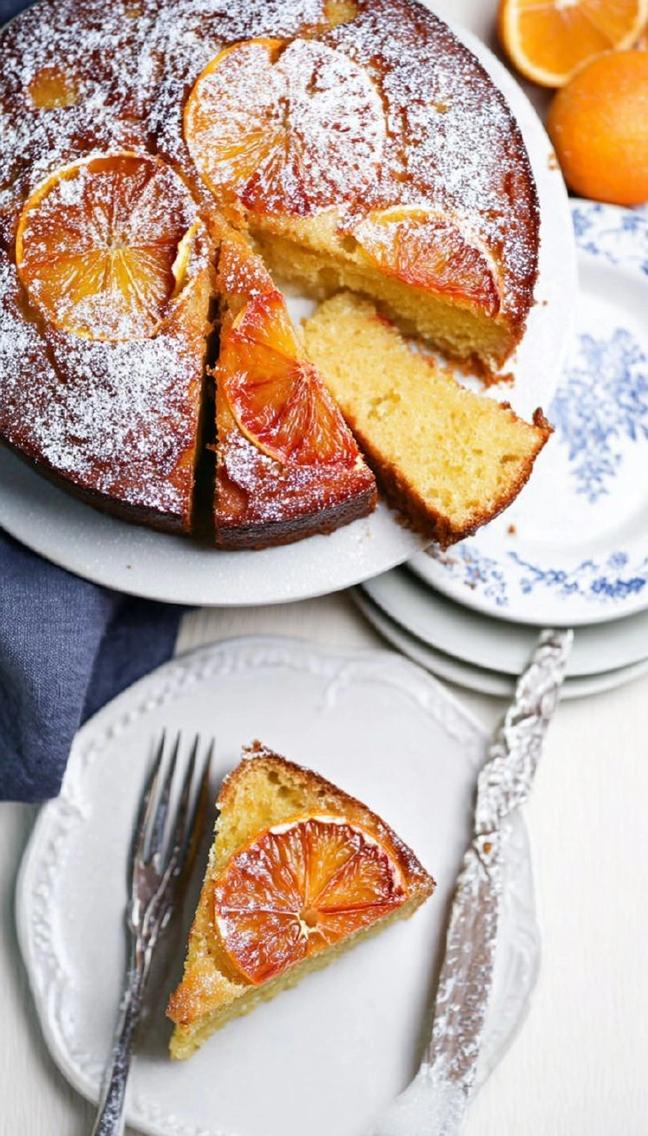 Glazed Blood Orange Olive Oil Cake (Ultra Moist Winter Citrus Loaf)