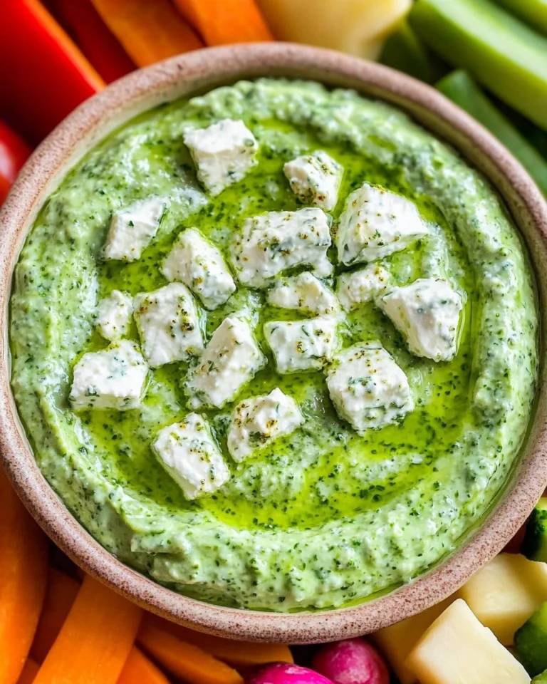 Green-Goddess-Yogurt-Dip-with-Veggie-Platter-Recipe