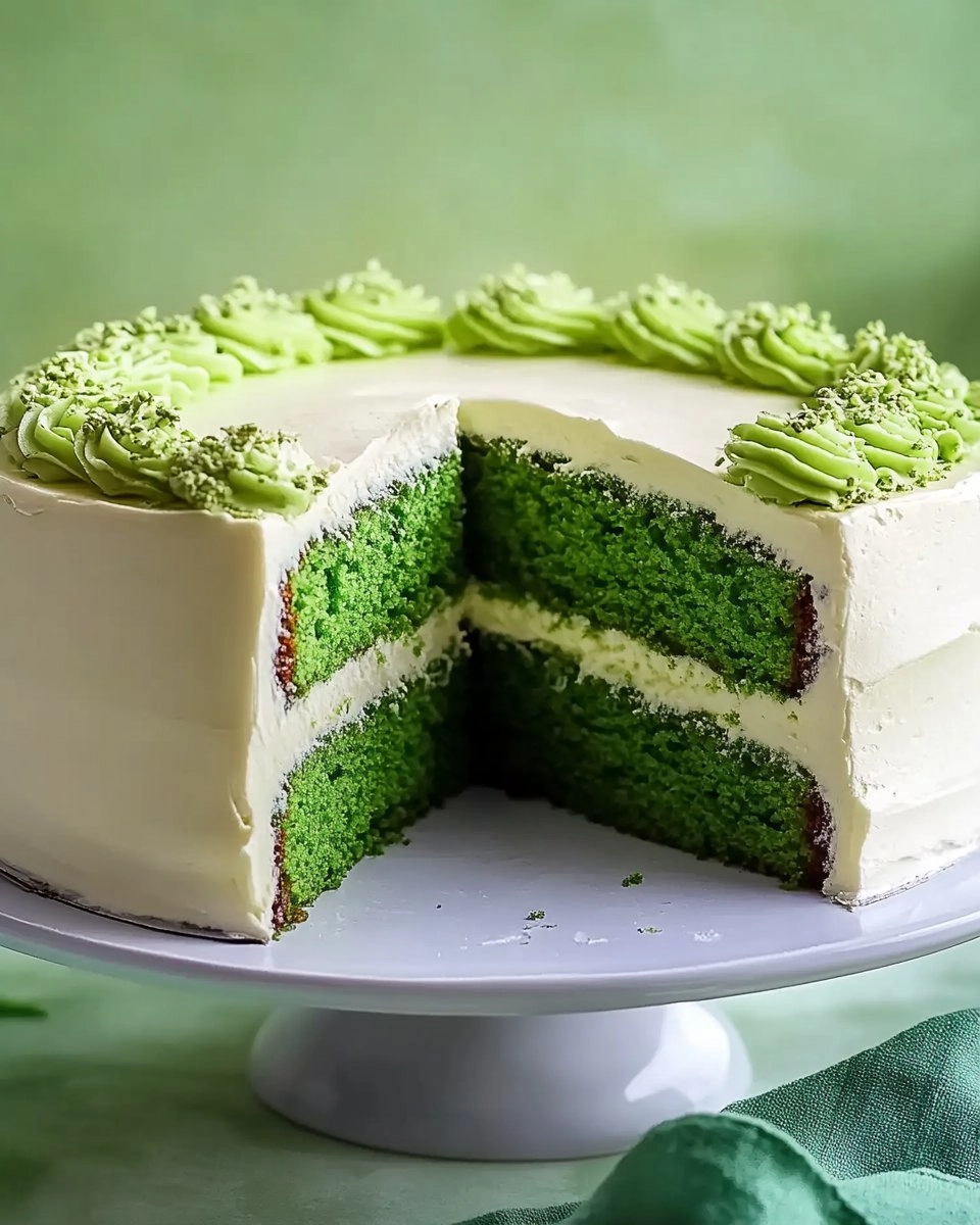 Green Velvet Cake 172 Green Velvet Cake