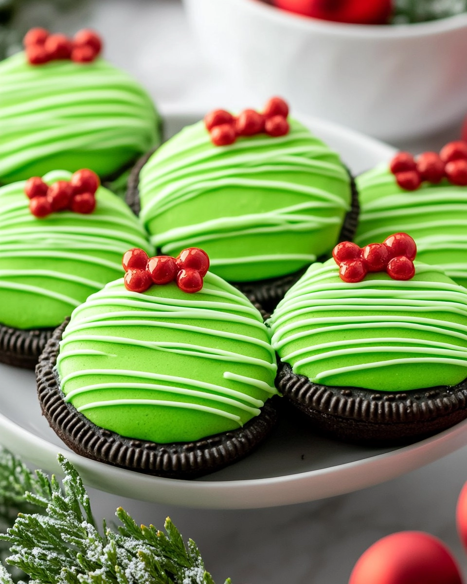 Grinch Oreos 72 Grinch Oreos