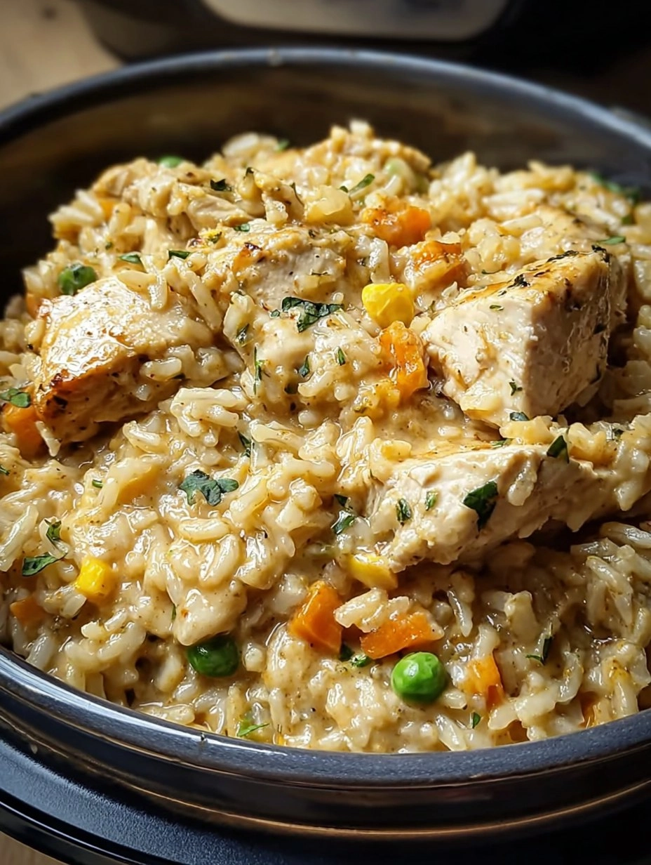 Instant Pot Creamy Chicken and Rice 96 Instant Pot Creamy Chicken and Rice