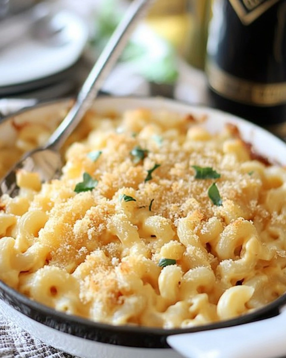 Irish Cheddar & Stout Mac and Cheese Bake