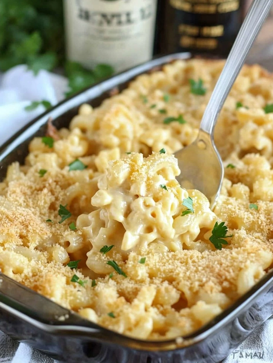 Irish Cheddar & Stout Mac and Cheese Bake