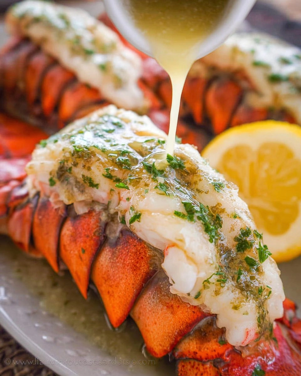 Lobster Tail in Irresistible Garlic Butter