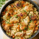One Pot Chicken and Rice | Creamy Comfort Meal 103 One-Pot-Chicken-and-Rice-Creamy-Comfort-Meal-Recipe