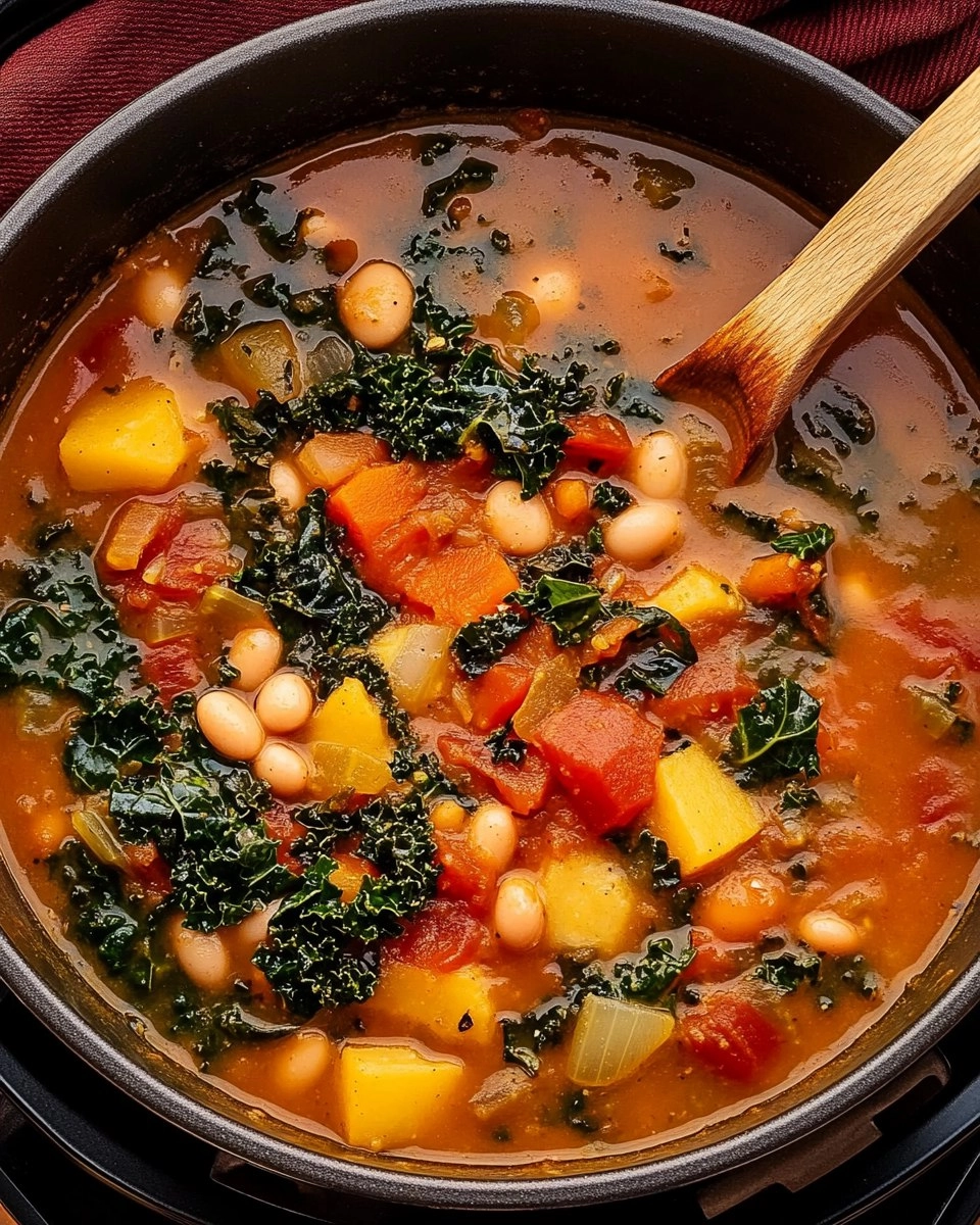 One-Pot Creamy Tuscan White Bean & Kale Soup 122 One-Pot Creamy Tuscan White Bean & Kale Soup