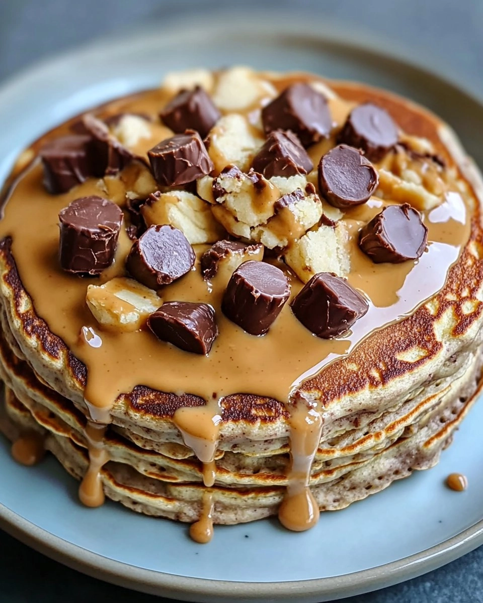 Peanut Butter Cup Protein Pancake Bowl 102 Peanut Butter Cup Protein Pancake Bowl