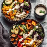 Quinoa Buddha Bowl | Healthy Grain Bowl with Roasted Veggies 138 Quinoa-Buddha-Bowl-Healthy-Grain-Bowl-with-Roasted-Veggies-Recipe