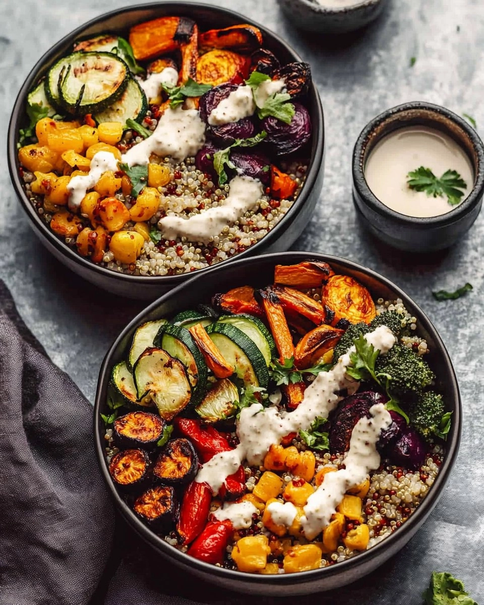 Quinoa Buddha Bowl | Healthy Grain Bowl with Roasted Veggies 17 Quinoa-Buddha-Bowl-Healthy-Grain-Bowl-with-Roasted-Veggies-Recipe
