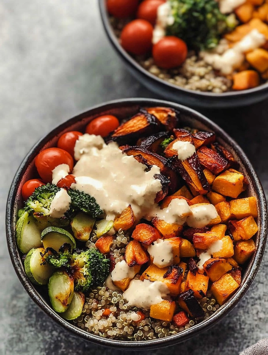 Quinoa Buddha Bowl | Healthy Grain Bowl with Roasted Veggies 136 Quinoa Buddha Bowl | Healthy Grain Bowl with Roasted Veggies