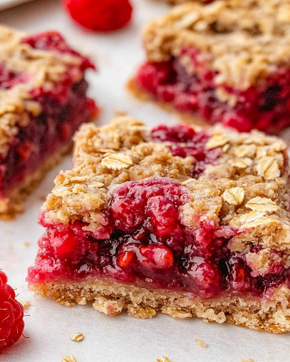Raspberry Oat Bars 120 Raspberry Oat Bars