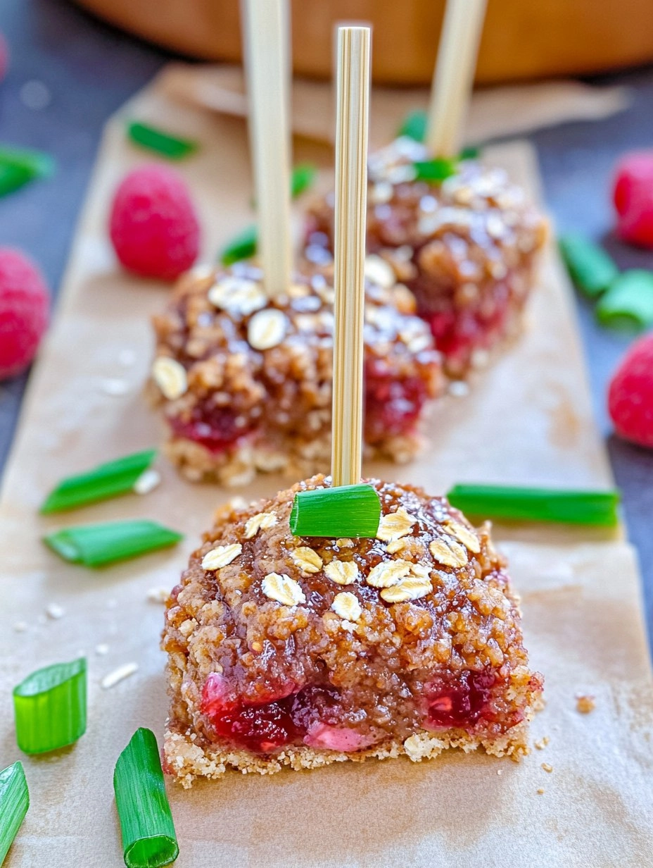 Raspberry Oat Bars 121 Raspberry Oat Bars