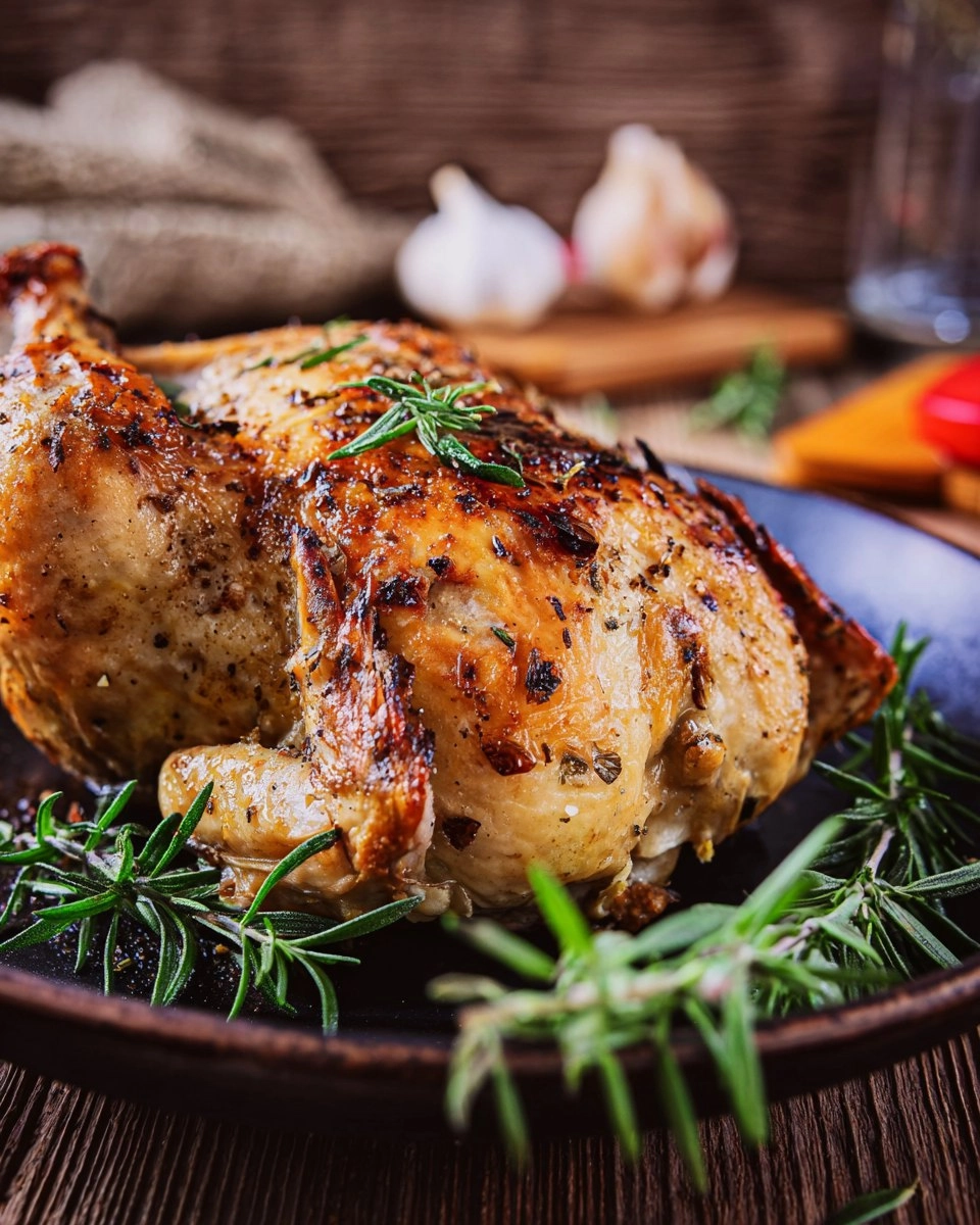 Roasted Garlic & Herb Whole Chicken (Sunday Dinner) 29 Roasted-Garlic-Herb-Whole-Chicken-Sunday-Dinner-Recipe