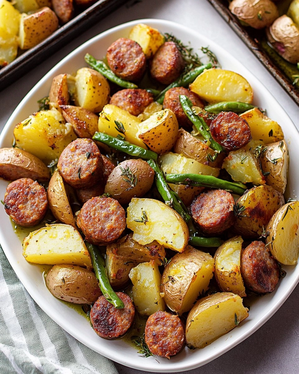 Sausage and Potato Sheet Pan Dinner | Easy One-Pan Meal