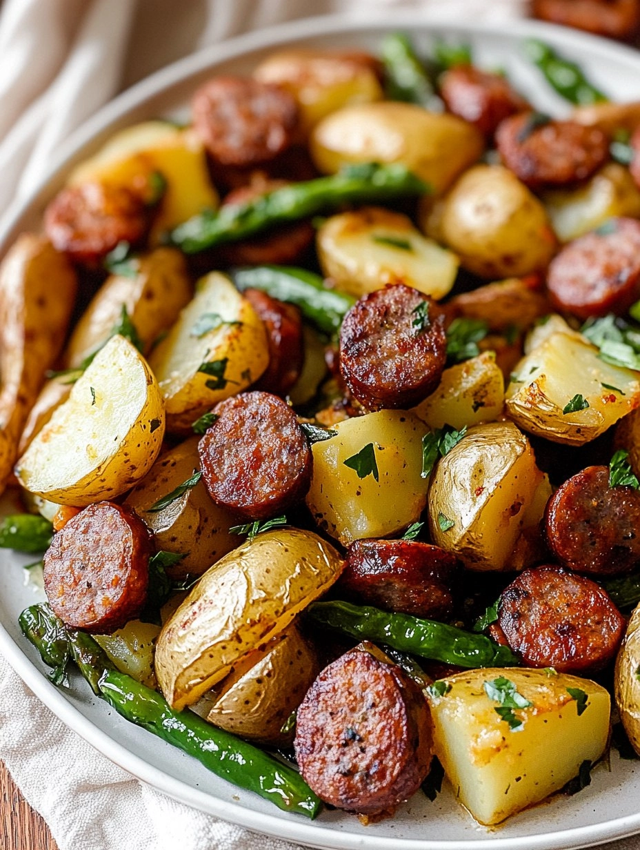 Sausage and Potato Sheet Pan Dinner | Easy One-Pan Meal