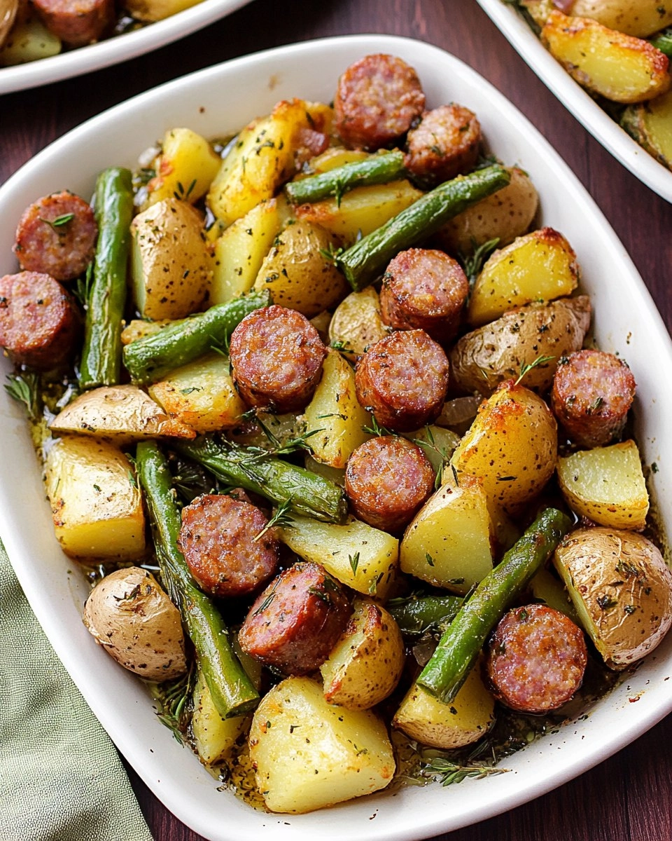 Sausage and Potato Sheet Pan Dinner | Easy One-Pan Meal
