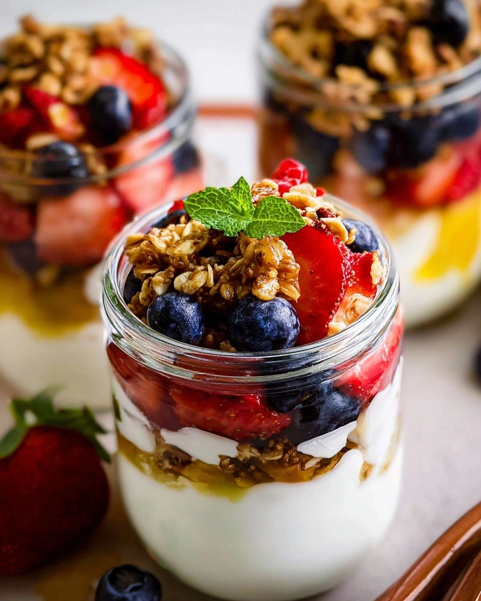 Simple Fruit & Yogurt Parfaits with Granola (Customizable) 52 Simple Fruit & Yogurt Parfaits with Granola (Customizable)