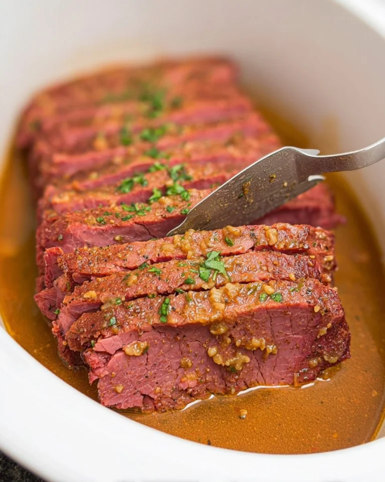 Slow-Cooker-Maple-Mustard-Corned-Beef-Recipe