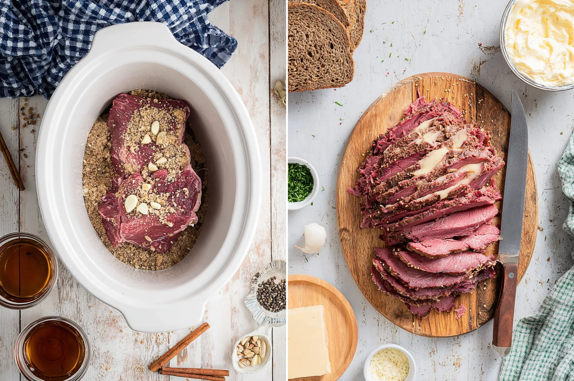 Slow Cooker Pastrami | Easy Crockpot Dinner