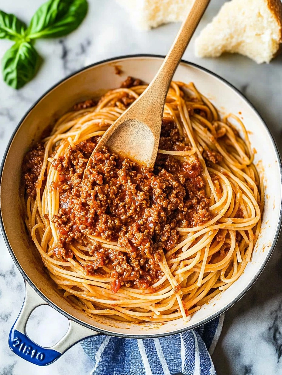 Spaghetti Bolognese | Classic Meat Sauce Pasta Dinner