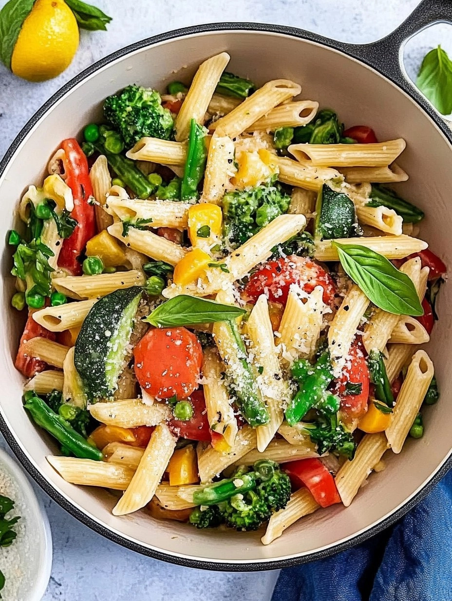 Spring Pasta Primavera | Fresh Vegetable Pasta with Light Sauce 146 Spring Pasta Primavera | Fresh Vegetable Pasta with Light Sauce