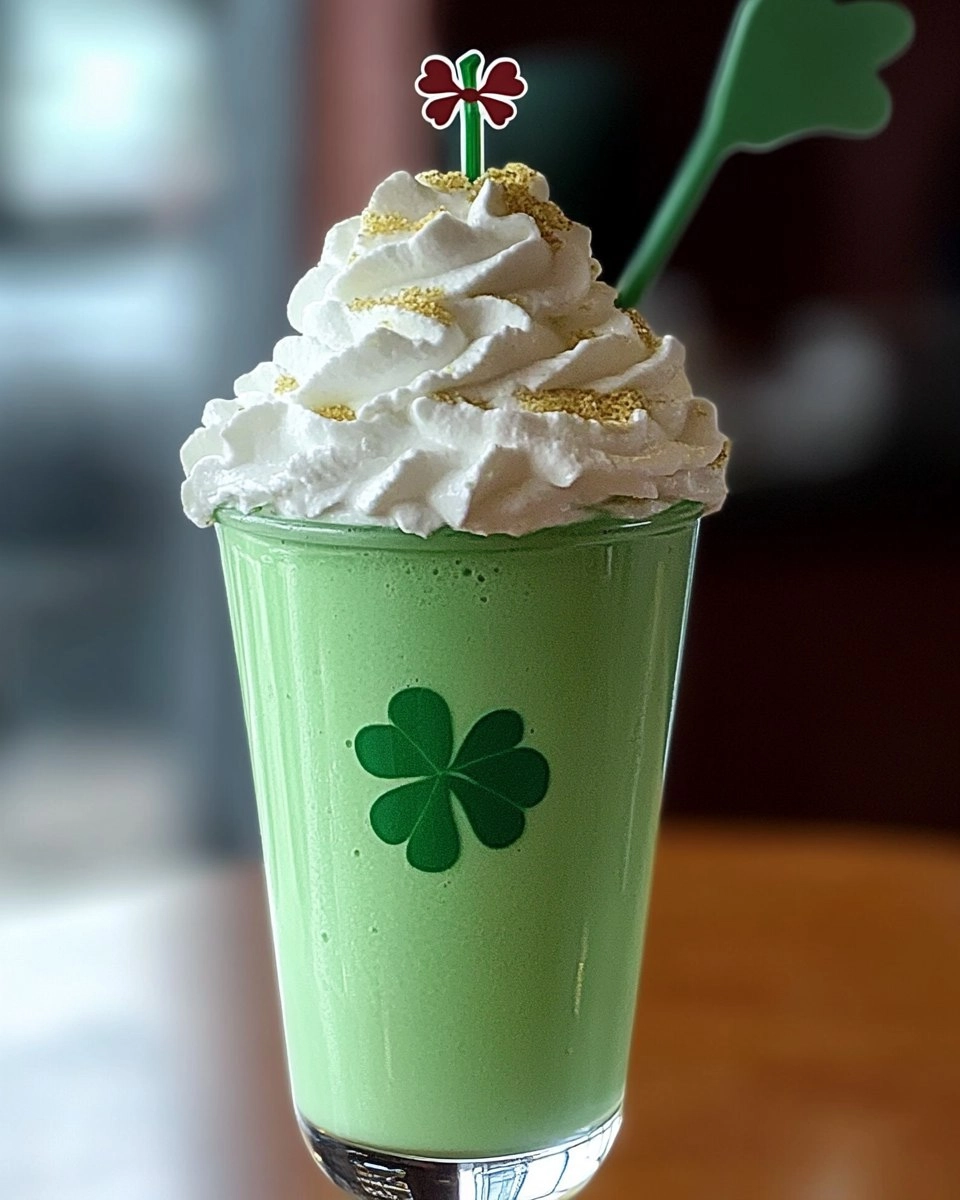 St Patrick's Day Shamrock Shake