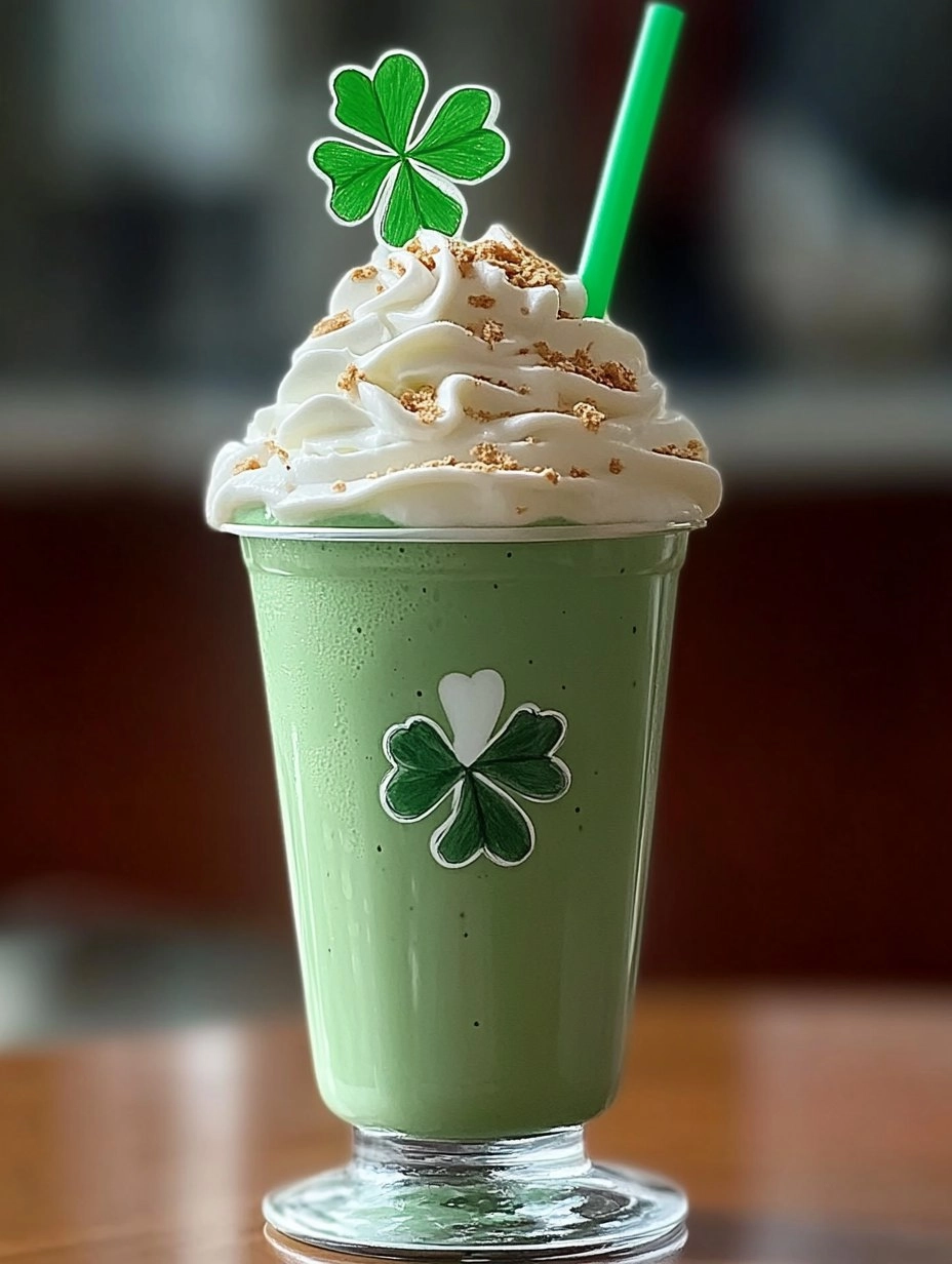 St Patrick's Day Shamrock Shake