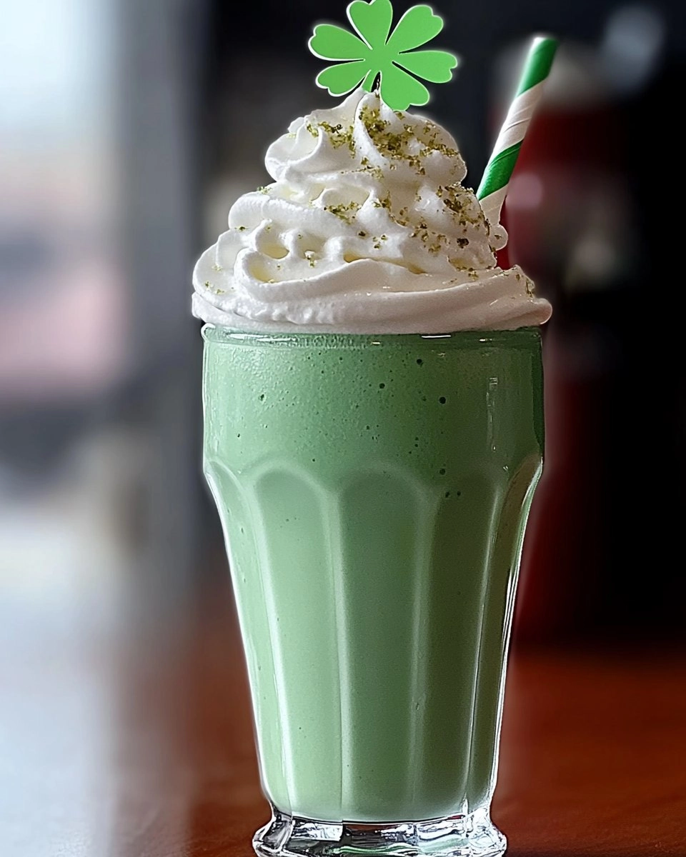 St Patrick's Day Shamrock Shake