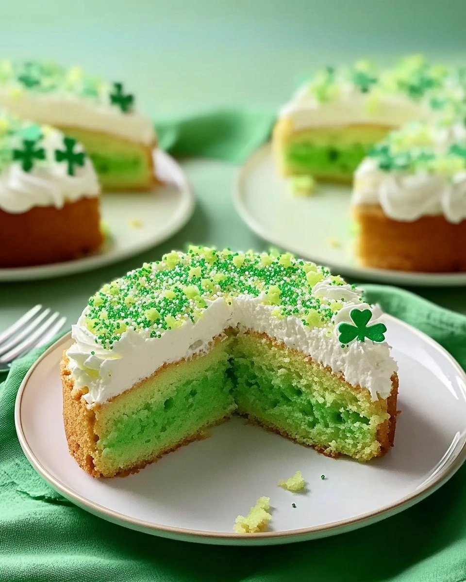 St. Patricks Day Lime Poke Cake 135 St. Patricks Day Lime Poke Cake
