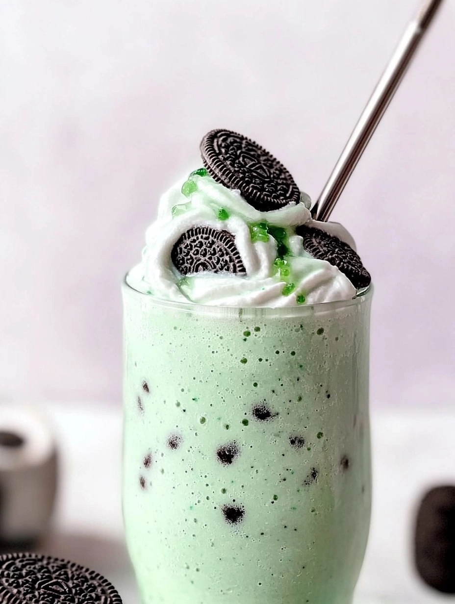 St. Patrick’s Day Oreo Shamrock Shake