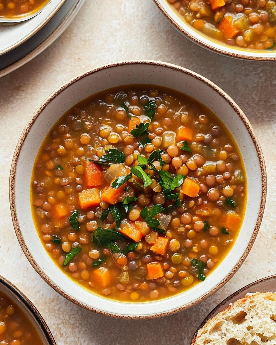 The Best Lentil Soup (Not Watery)